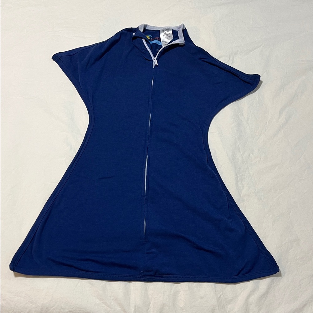 Zipadee Zip Blue Sleep Sack, 4-8 Mo / Small